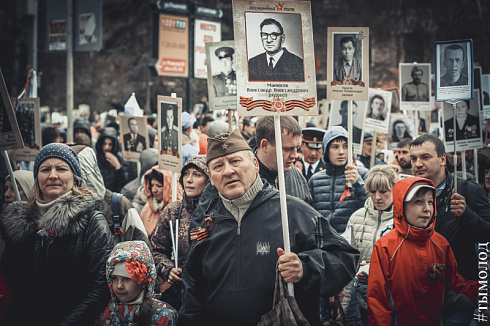 Бессмертный полк в Новосибирске