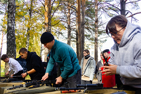 Военно-патриотическая игра "Зарница" НРО МООО РСО 