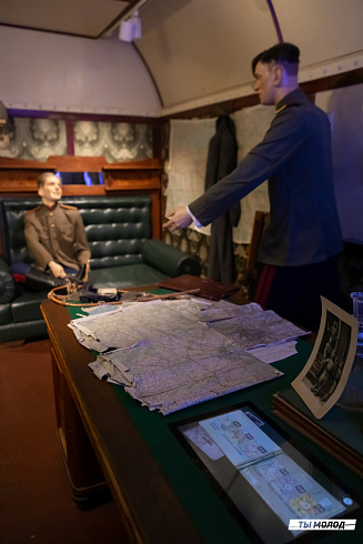 "Поезд Победы": Иммерсивная инсталяция 