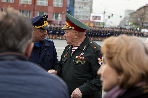 В память о героях Великой Отечественной войны 