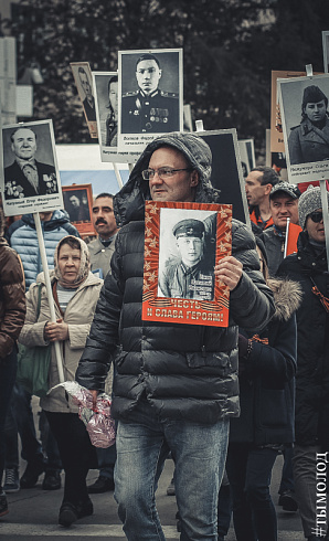 Бессмертный полк в Новосибирске