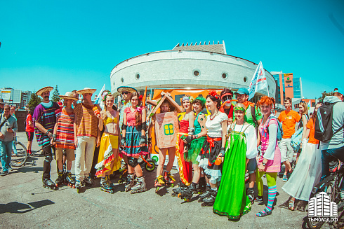 Велокарнавал в день города