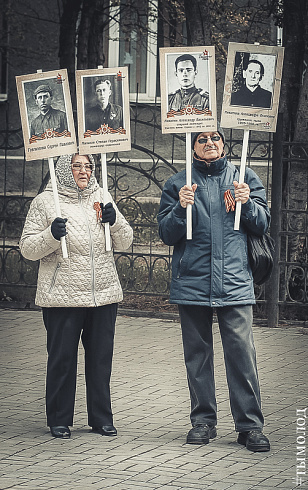 Бессмертный полк в Новосибирске
