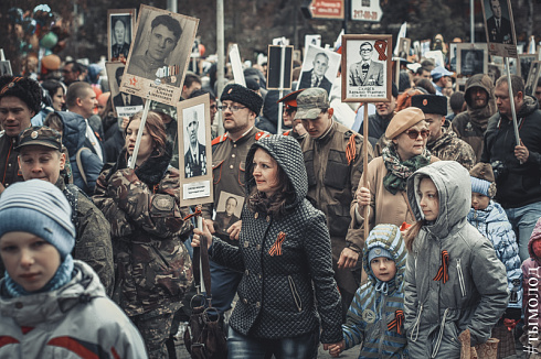 Бессмертный полк в Новосибирске
