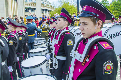 День Рождения Сибирского кадетского корпуса в Новосибирске 