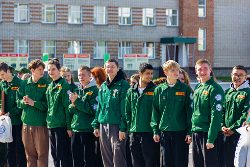 Военно-патриотическая игра "Зарница" НРО МООО РСО 