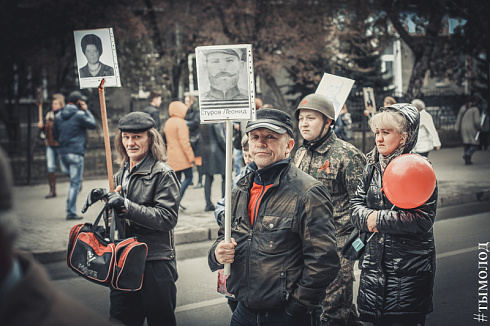 Бессмертный полк в Новосибирске