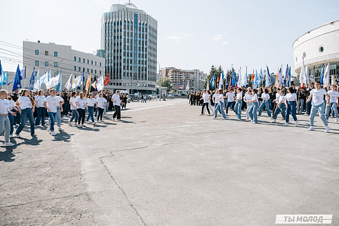 Торжественная линейка открытия Третьего Трудового Семестра для Студенческих отрядов НРО.