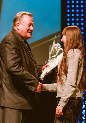 Вручение свидетельств и присвоение званий "Стипендиат мэрии Новосибирска"