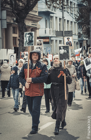Бессмертный полк в Новосибирске