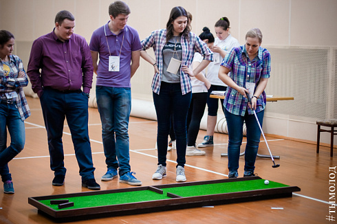 Зимняя спартакиада среди молодёжных центров по офисным видам спорта