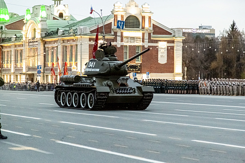 В память о героях Великой Отечественной войны 