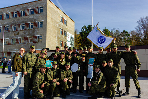 Военно-патриотическая игра "Зарница" НРО МООО РСО 