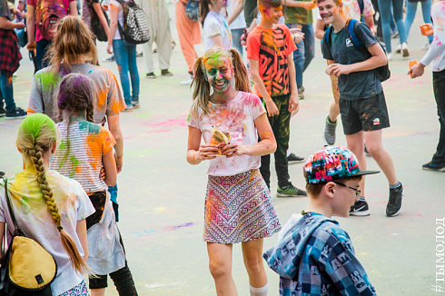 Фестиваль красок Happy fest