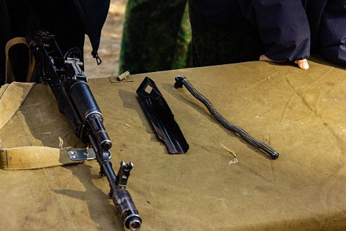 Военно-патриотическая игра "Зарница" НРО МООО РСО 