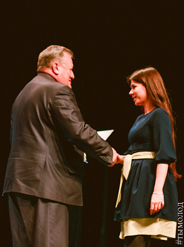 Вручение свидетельств и присвоение званий "Стипендиат мэрии Новосибирска"