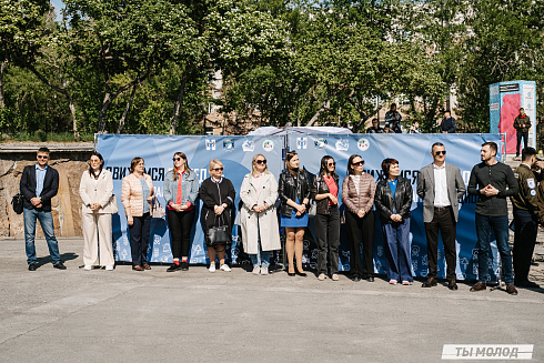 Торжественная линейка открытия Третьего Трудового Семестра для Студенческих отрядов НРО.