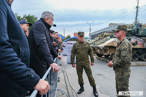 Передвижная выставка трофейной техники НАТО «Сила V Правде – Гордость и Победа»