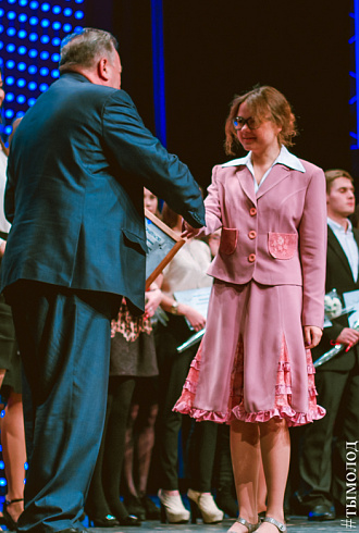 Вручение свидетельств и присвоение званий "Стипендиат мэрии Новосибирска"