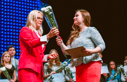 Вручение свидетельств и присвоение званий "Стипендиат мэрии Новосибирска"