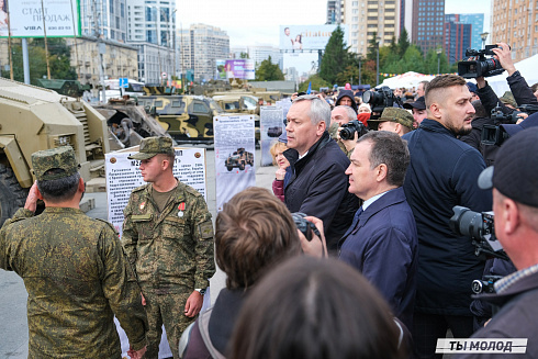 Передвижная выставка трофейной техники НАТО «Сила V Правде – Гордость и Победа»
