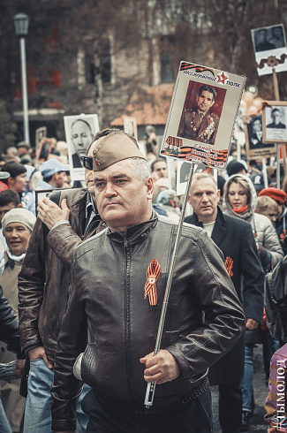 Бессмертный полк в Новосибирске