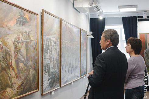 Открытие диорамы «Сибирская Добровольческая»