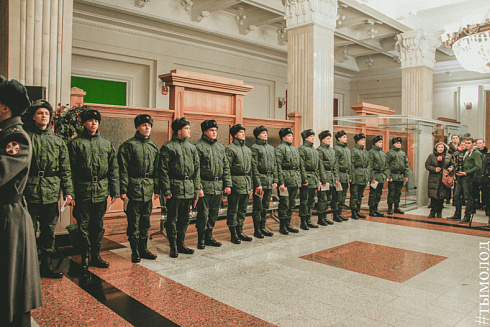 15 призывников из Новосибирской области отправились служить в Президентский полк