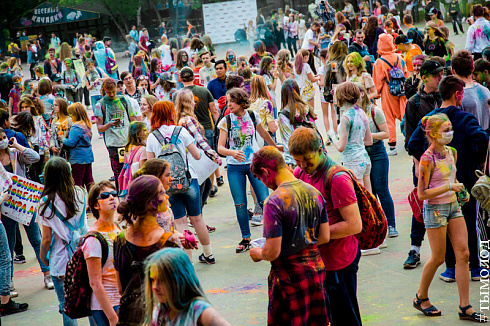Фестиваль красок Happy fest