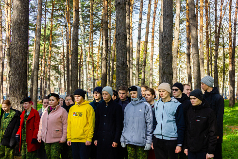 Военно-патриотическая игра "Зарница" НРО МООО РСО 