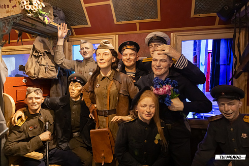 "Поезд Победы": Иммерсивная инсталяция 