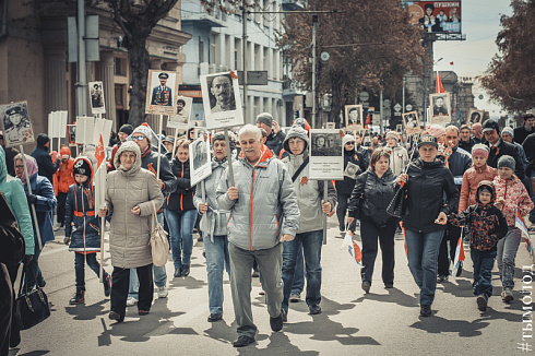Бессмертный полк в Новосибирске