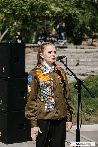 Торжественная линейка открытия Третьего Трудового Семестра для Студенческих отрядов НРО.