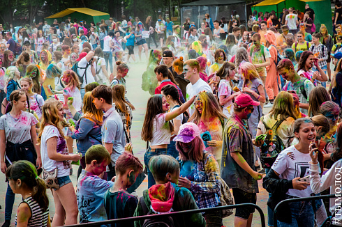 Фестиваль красок Happy fest