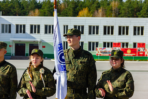 Военно-патриотическая игра "Зарница" НРО МООО РСО 