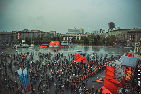 Пятый велопробег «Километры Победы» прошёл в Новосибирске