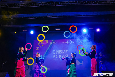Гала-шоу "Сибирской жонглерской конвенции" 