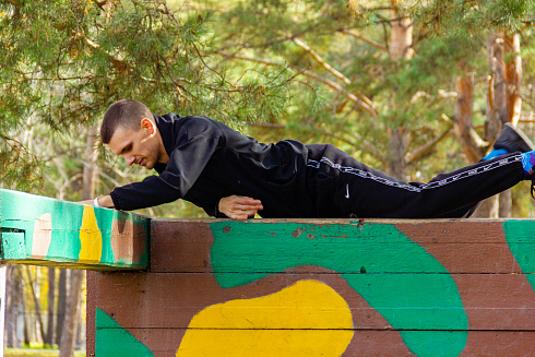 Военно-патриотическая игра "Зарница" НРО МООО РСО 