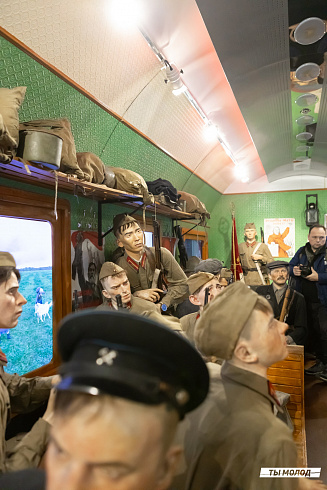 "Поезд Победы": Иммерсивная инсталяция 