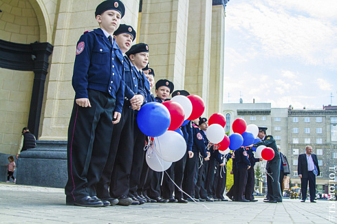 День Рождения Сибирского кадетского корпуса в Новосибирске 