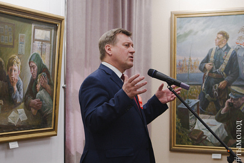 Открытие диорамы «Сибирская Добровольческая»