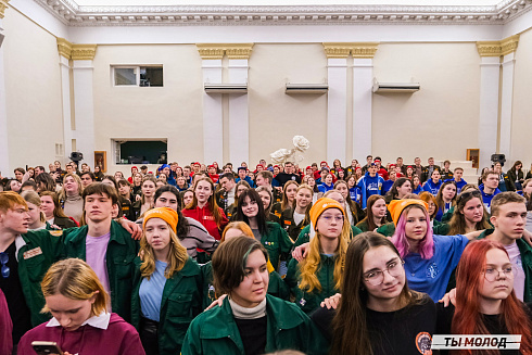 Торжественное закрытие Всероссийской патриотической акции "Снежный десант" 