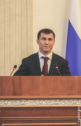 Чествование олимпийских призёров в Новосибирске