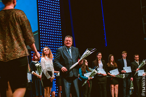 Вручение свидетельств и присвоение званий "Стипендиат мэрии Новосибирска"