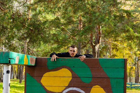 Военно-патриотическая игра "Зарница" НРО МООО РСО 