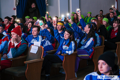 Торжественное закрытие Всероссийской патриотической акции "Снежный десант" 
