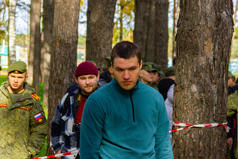 Военно-патриотическая игра "Зарница" НРО МООО РСО 