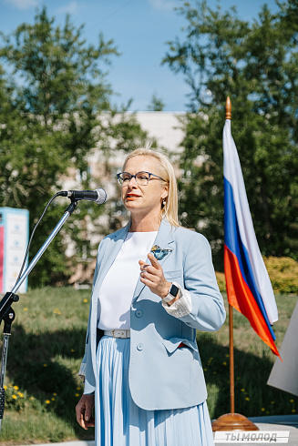 Торжественная линейка открытия Третьего Трудового Семестра для Студенческих отрядов НРО.