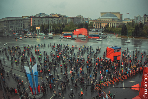 Пятый велопробег «Километры Победы» прошёл в Новосибирске