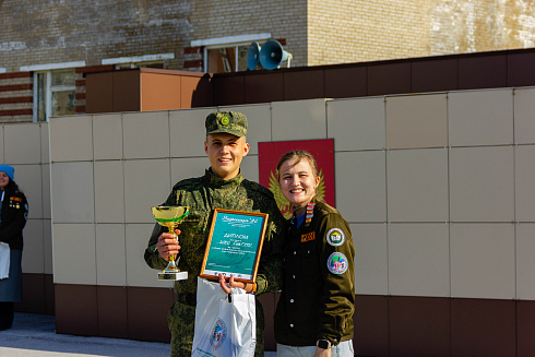 Военно-патриотическая игра "Зарница" НРО МООО РСО 